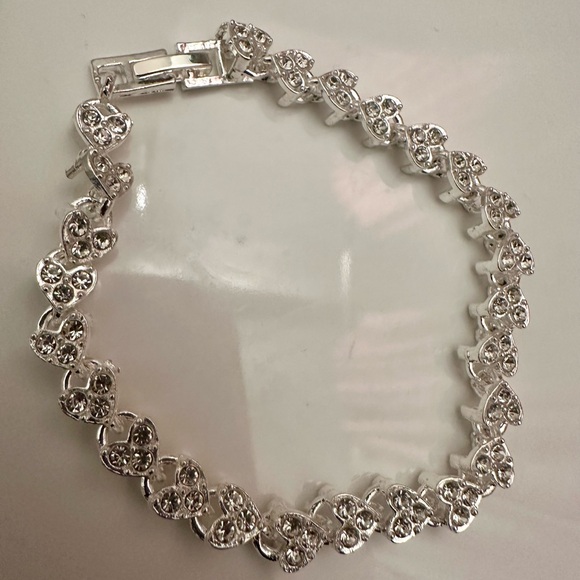 Silver plated anklet, or bracelet new tags!! - Picture 6 of 6